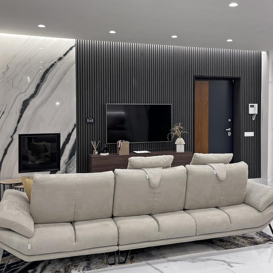 PANNELLO FONOASSORBENTE DECORATIVO GRIGIO 60X60