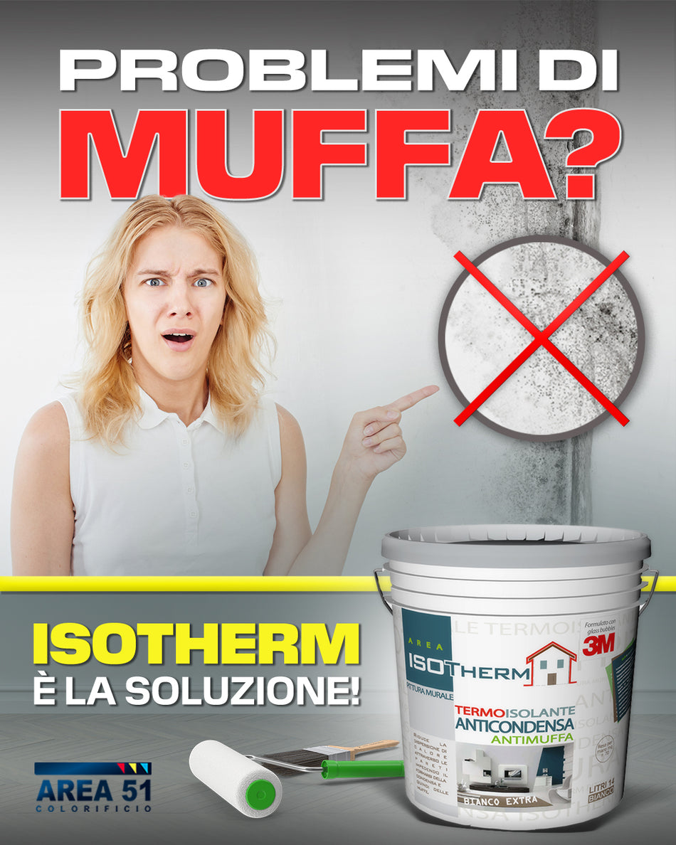 AREA 51 - ISOTHERM Pittura anticondensa antimuffa
