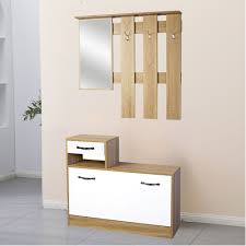 MOBILE INGRESSO RUDOLF BIANCO/ROVERE 120X26Xh180 cm