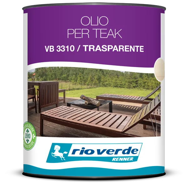 RIO VERDE - OLIO PER TEAK VB 3310   ML 750