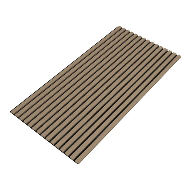 PANNELLO FONOASSORBENTE DECORATIVO NOCE CHIARO 60X280