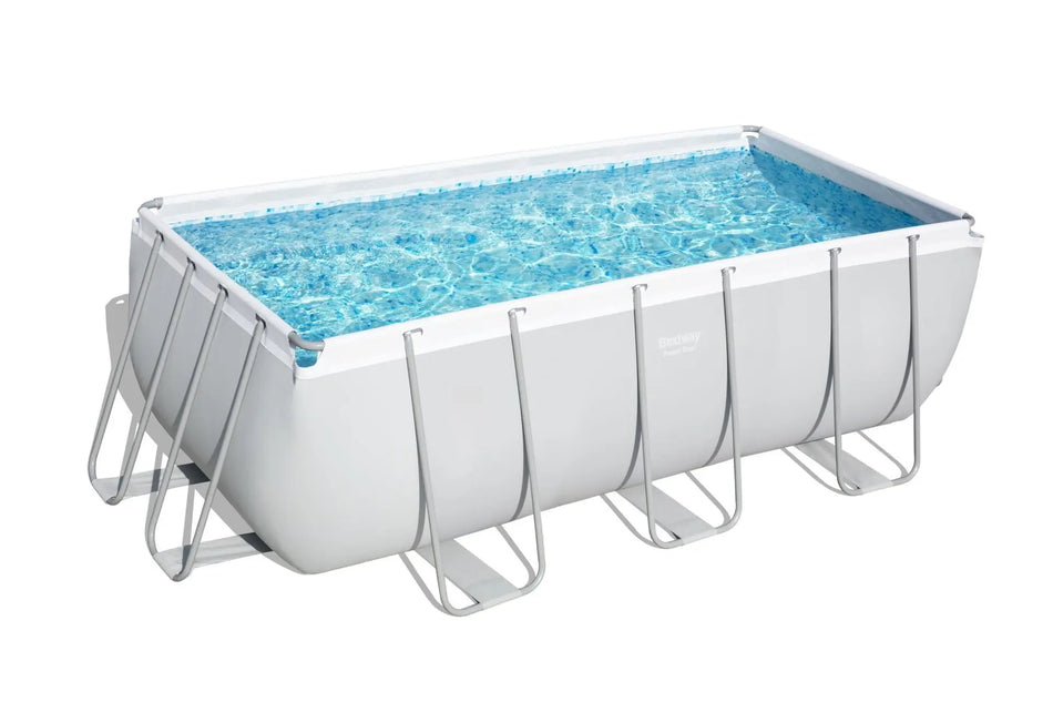 PISCINA RETTANGOLARE POWER STEEL BESTWAY 412X201XH122cm
