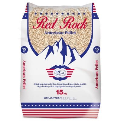 Pellet Red Rock  Kg 15