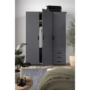 ARMADIO SPRINT GRIGIO 147X50Xh200 cm