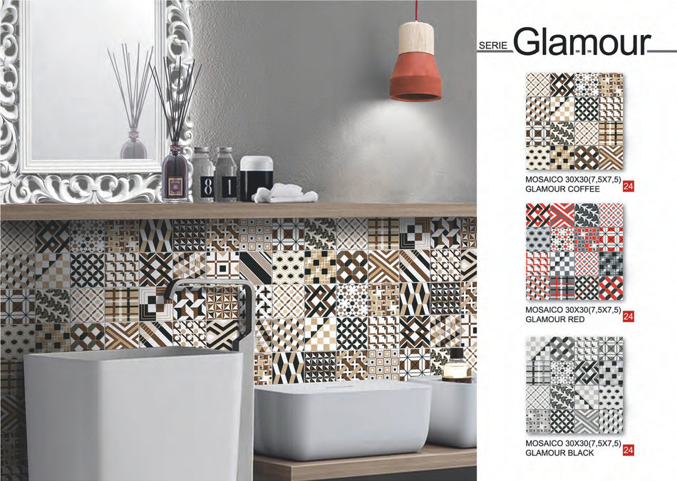 Mosaici in gres cm 30x30 LINEA GLAMOUR