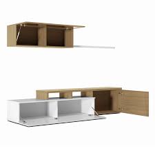 PARETE ATTREZZATA NEXUS ROVERE 200X41Xh44 cm