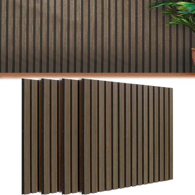 PANNELLO FONOASSORBENTE DECORATIVO NOCE 60X60