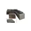 SET RATTAN LOUNGE