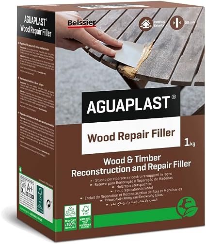 AGUAPLAST - WOOD REPAIR Stucco Riempitivo per legno  fino a 50mm   Kg 1